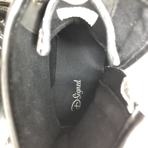 Disney D-Signed Descendants Sz 4 High Top Crown Pleaser 6 Eye Boots Girls - Picture 7 of 12